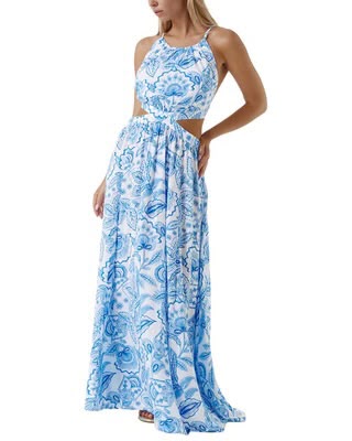 Melissa Odabash robe maxi Jacey à motif floral