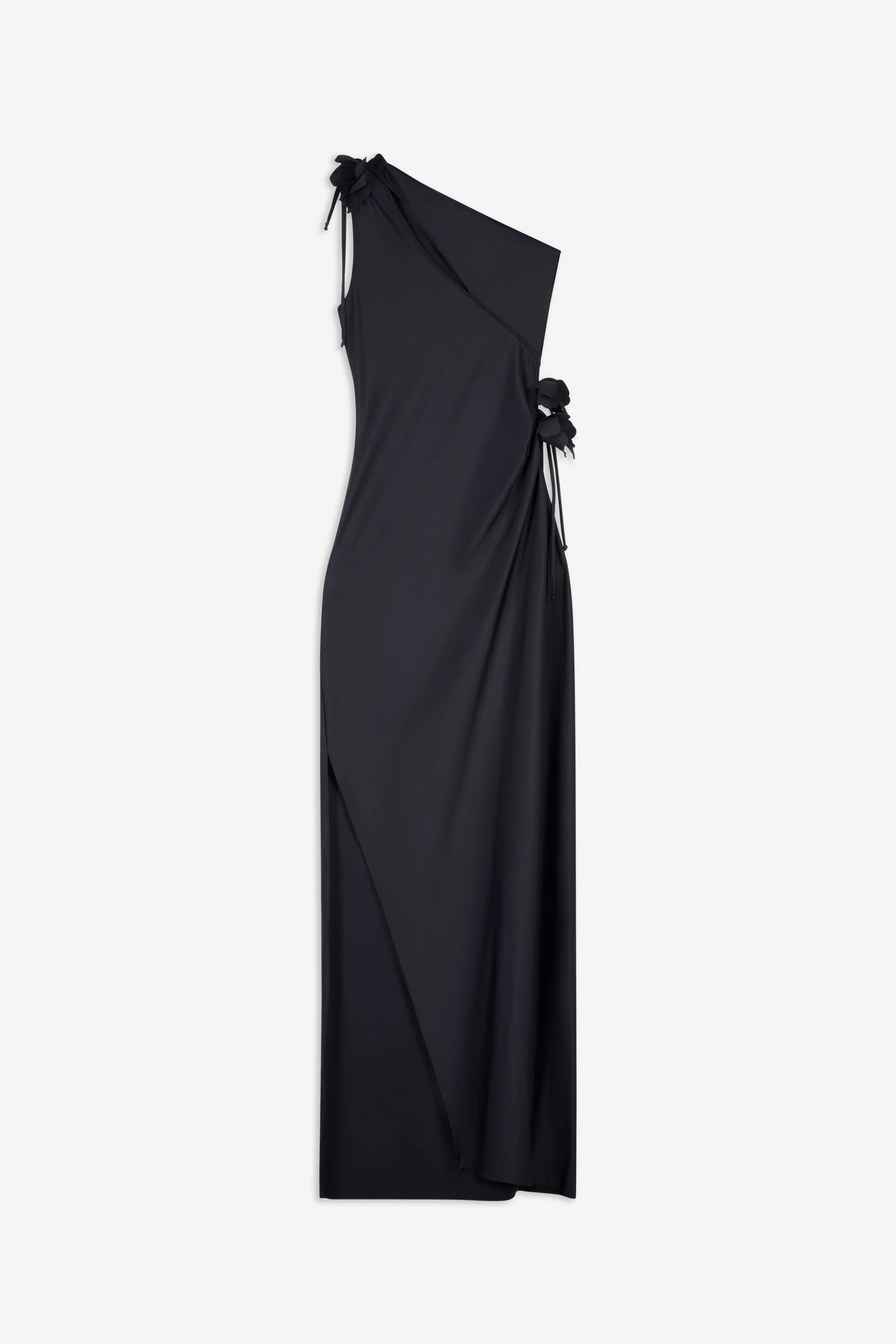 Coperni Asymmetric Flower Gown