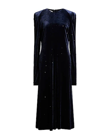 Philosophy di Lorenzo Serafini Black Velvet Sequin Midi Dress